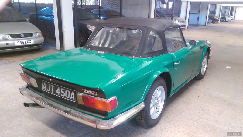 1973 Triumph TR6 Pi in London 8