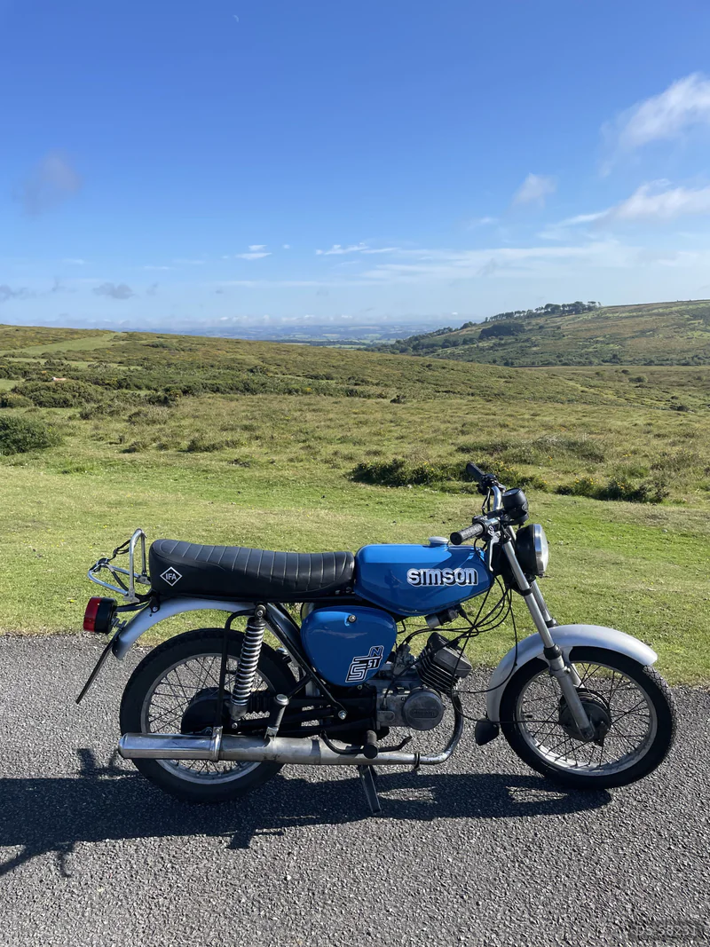 1982 Simson S51 in Newton Abbot