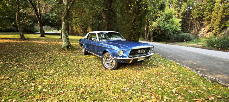1967 Ford Mustang in Sopelana 1