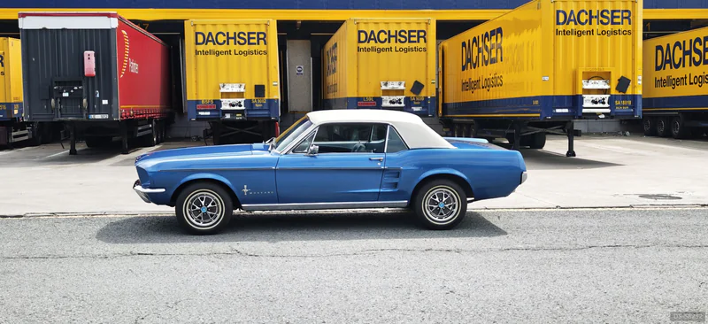 1967 Ford Mustang in Sopelana 6