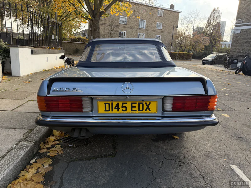 1987 Mercedes-Benz Sl500 in London 5