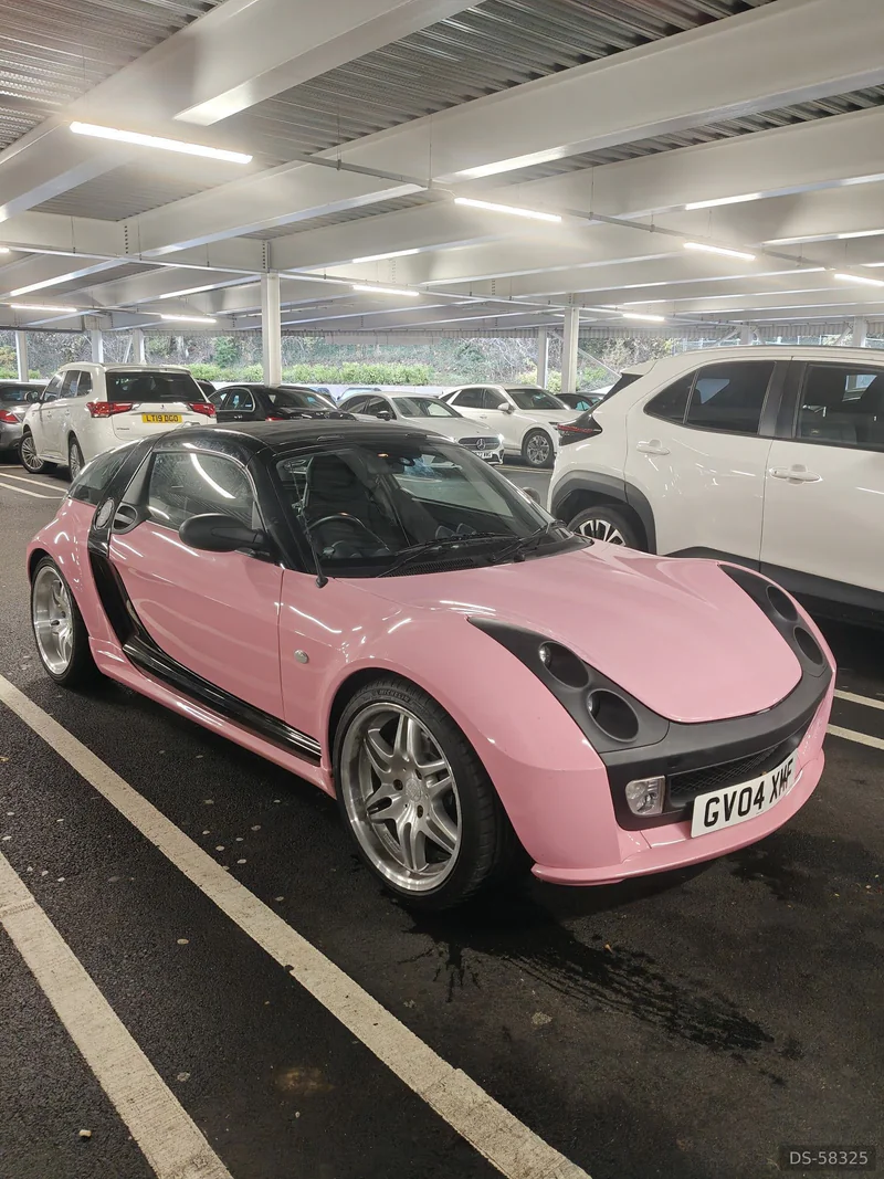 2004 Mercedes-Benz Smart Roadster Brabus Coupe 'Lady Penelope' in Borehamwood 7