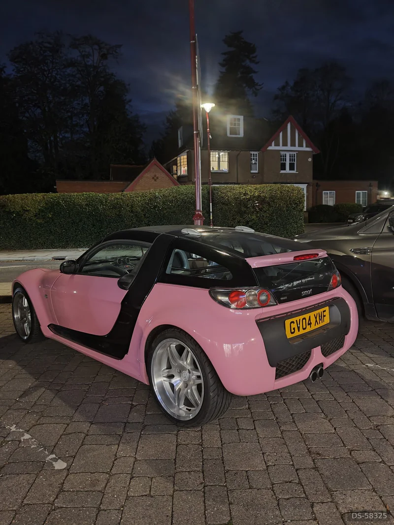 2004 Mercedes-Benz Smart Roadster Brabus Coupe 'Lady Penelope' in Borehamwood 8