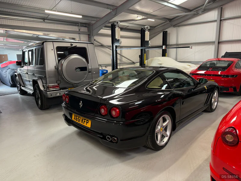 2000 Ferrari 550 in Aston Clinton 5