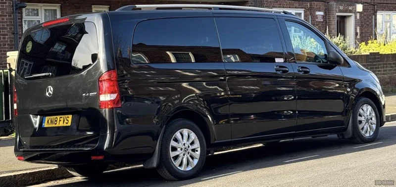 2018 Mercedes-Benz Vito in London 2