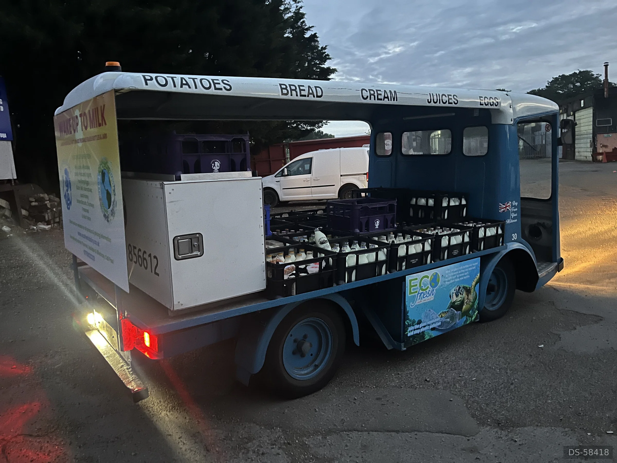 1973 Morrison D6 Milk Float