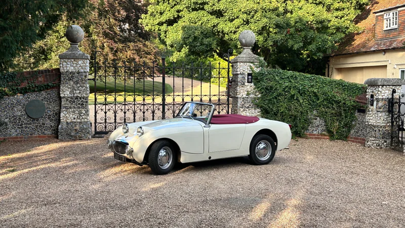 1961 Austin Healey Frogeye Sprite in Lane End 5
