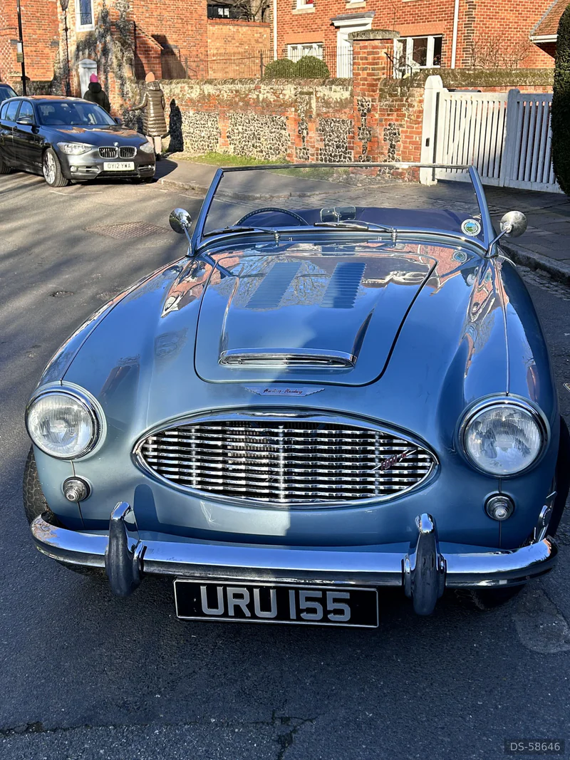 1957 Austin Healey 100-6 in Lane End 2