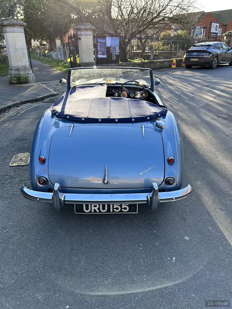 1957 Austin Healey 100-6 in Lane End 4