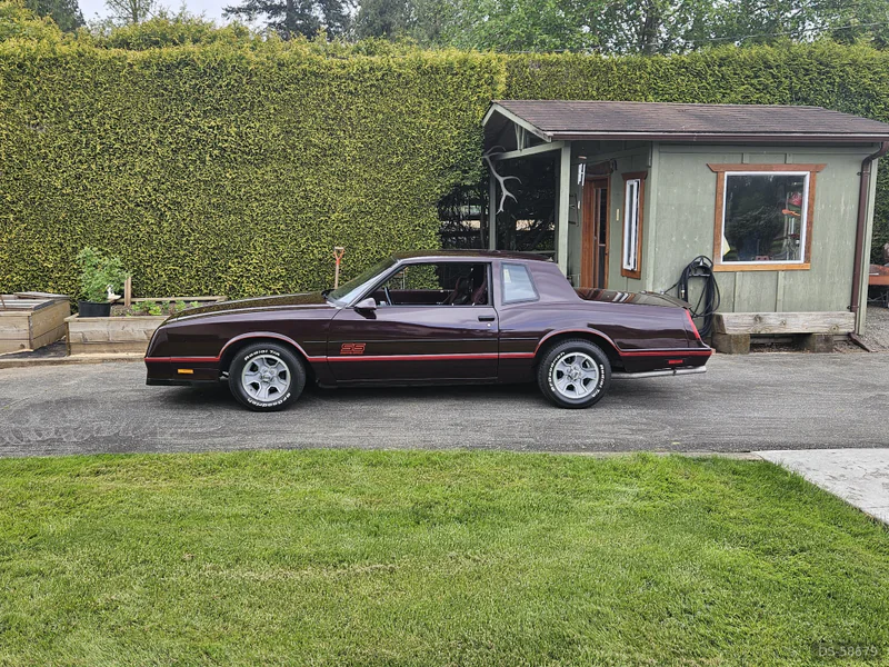 1988 Chevrolet Monte Carlo Ss in Abbotsford 2