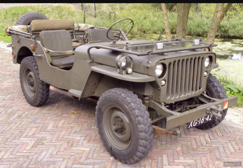 1943 Willys Jeep in Desborough