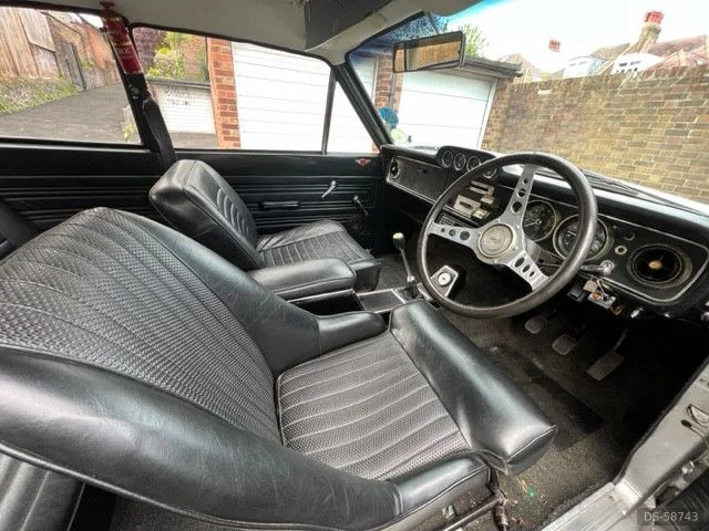 1968 Ford Lotus Cortina Mk2 in London 6