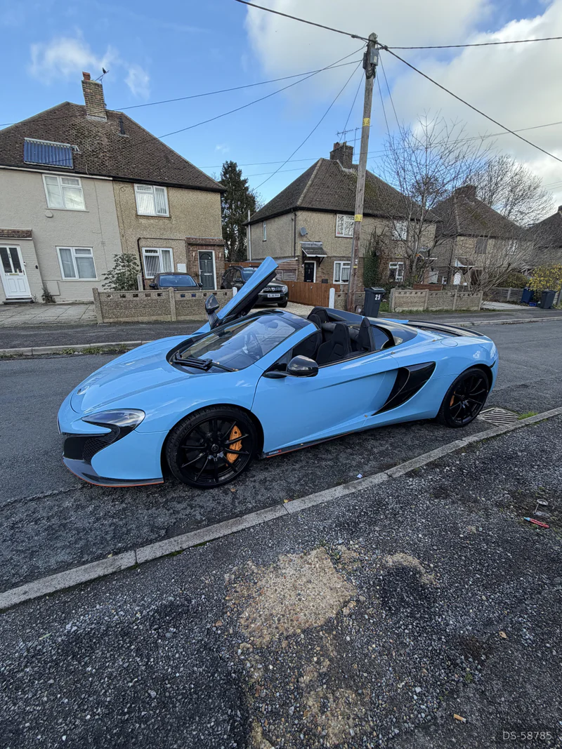 2015 McLaren 650s Spider in Dorset 2