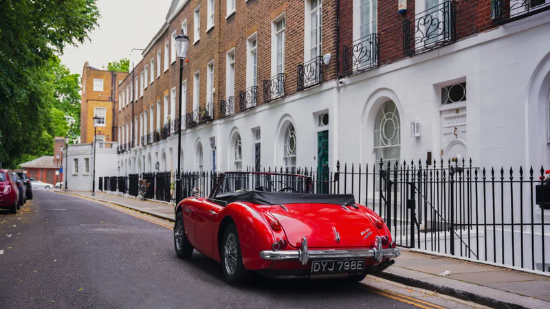 1967 Austin Healey 3000 Mk3 in London 3