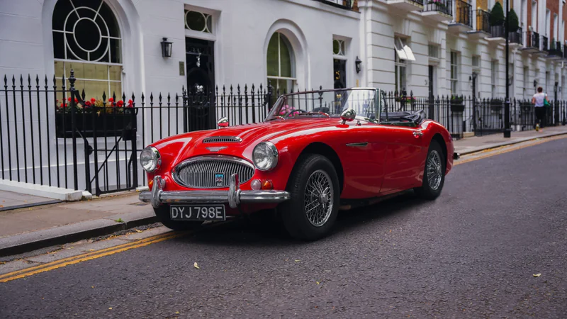 1967 Austin Healey 3000 Mk3 in London 5