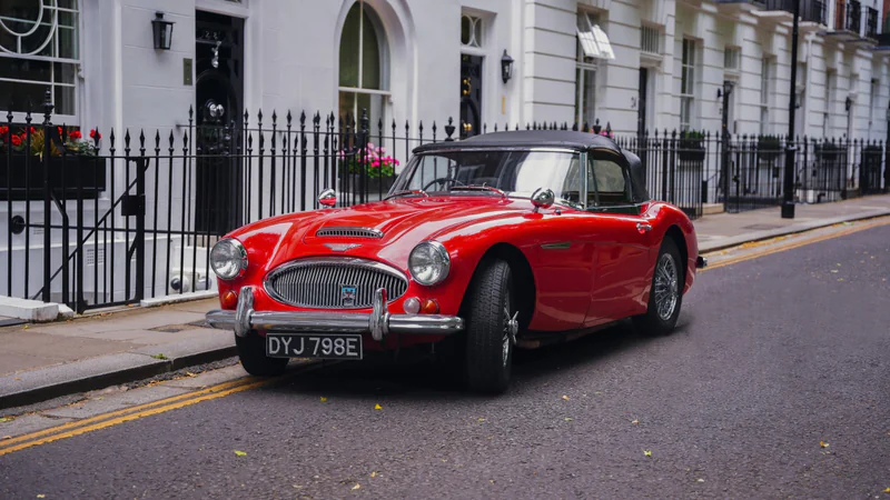 1967 Austin Healey 3000 Mk3 in London 12