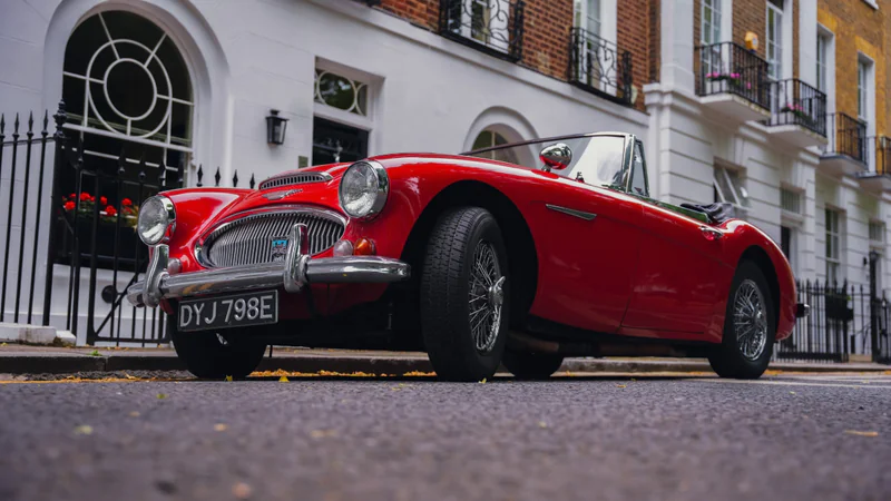 1967 Austin Healey 3000 Mk3 in London 11