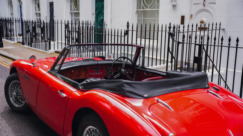 1967 Austin Healey 3000 Mk3 in London 10