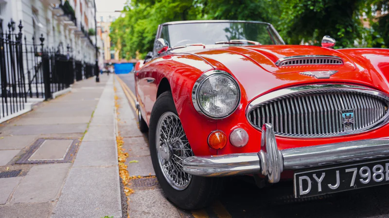 1967 Austin Healey 3000 Mk3 in London 8
