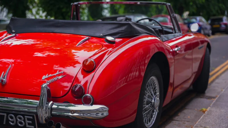 1967 Austin Healey 3000 Mk3 in London 9