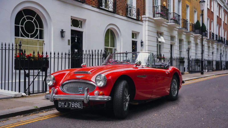 1967 Austin Healey 3000 Mk3 in London 7