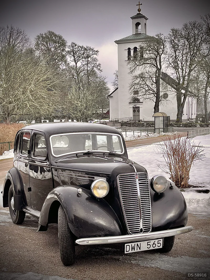 1947 Morris Ten Saloon in Vetlanda 3