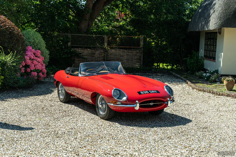 1962 Jaguar E-type in Portishead