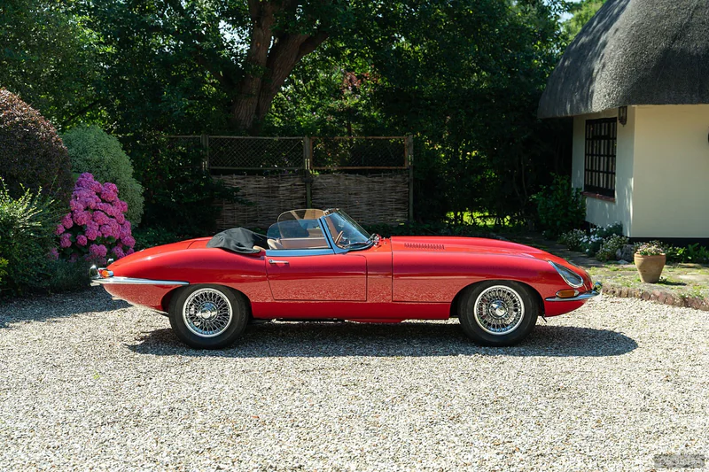 1962 Jaguar E-type in Portishead 2