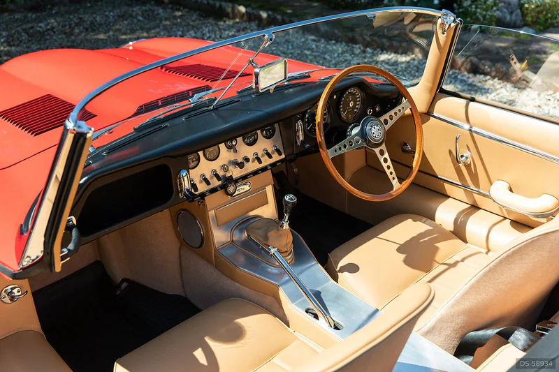 1962 Jaguar E-type in Portishead 3