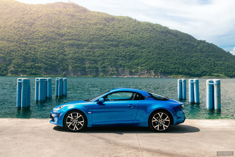 2023 Alpine A110 in Milano 2