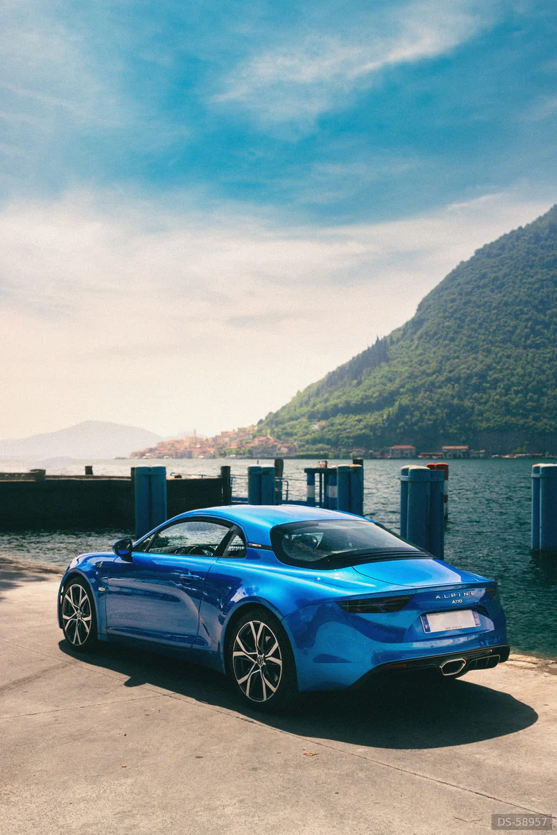 2023 Alpine A110 in Milano 3