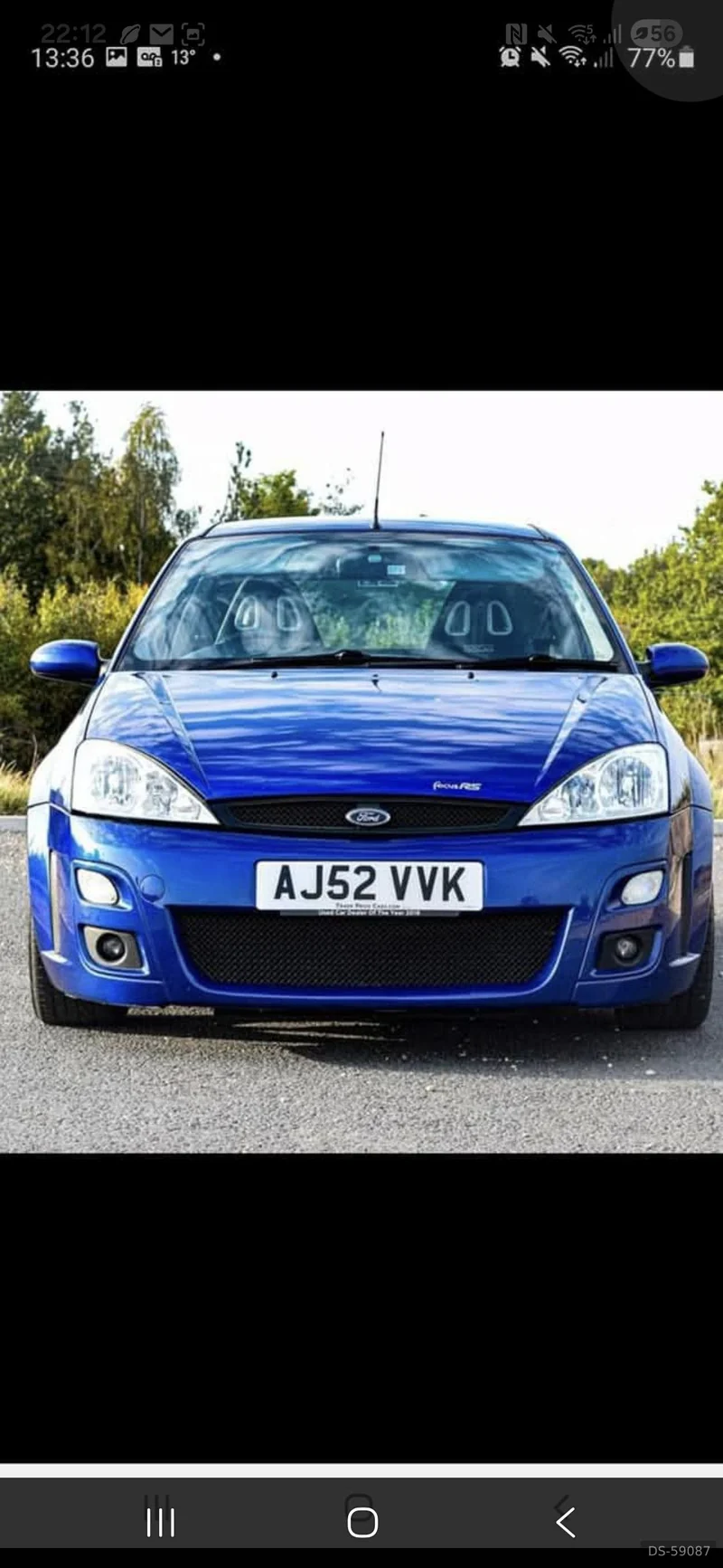 2002 Ford Focus Rs Mk1 in Ellesmere Port 2