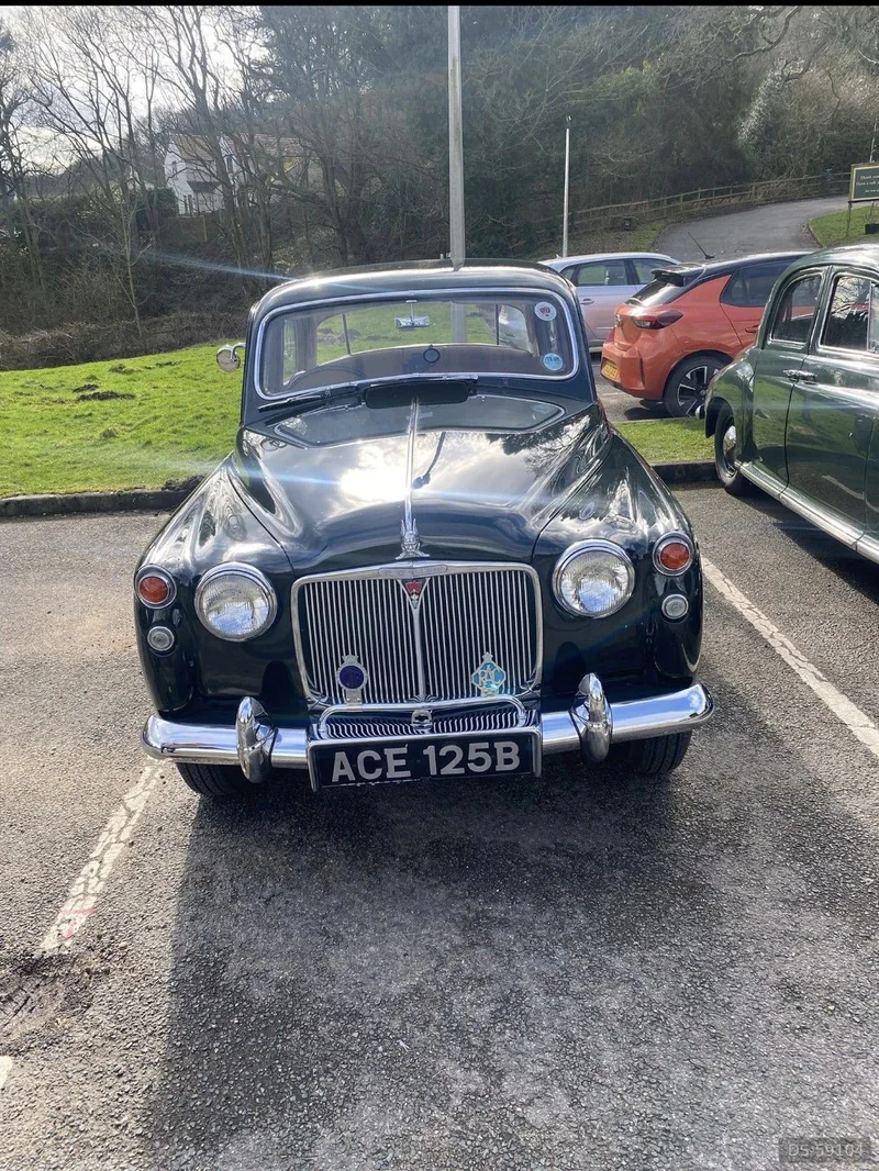 1963 Rover P4 in Bromborough 2