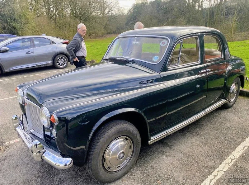 1963 Rover P4 in Bromborough 3