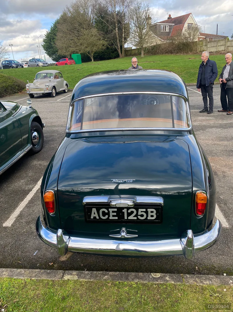 1963 Rover P4 in Bromborough 4