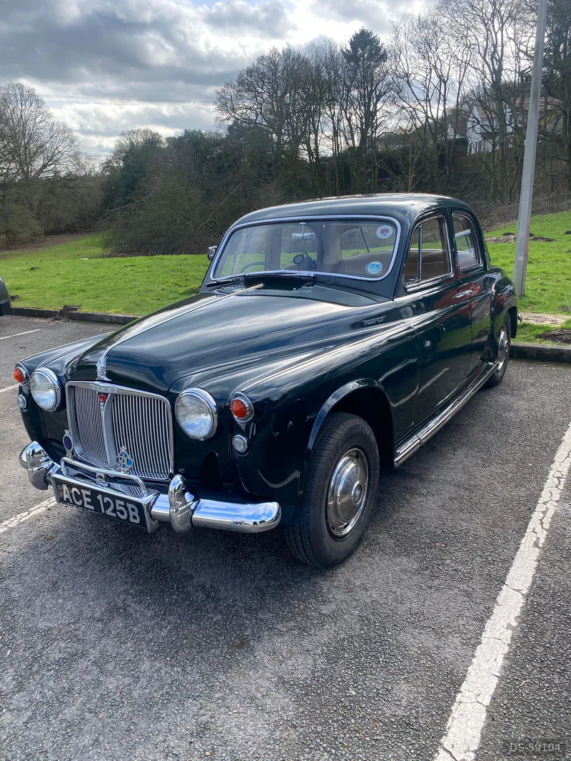 1963 Rover P4 in Bromborough 6