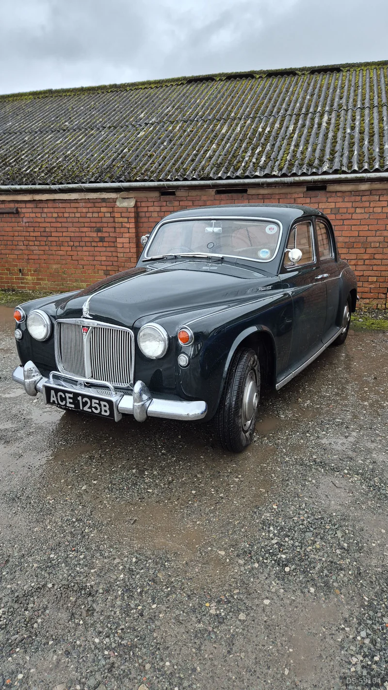 1963 Rover P4 in Bromborough 7