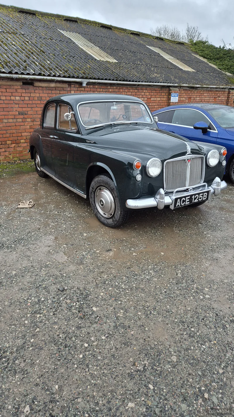 1963 Rover P4 in Bromborough 9