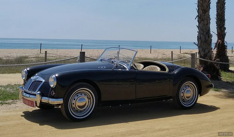 1957 MG A in Pineda de Mar 4