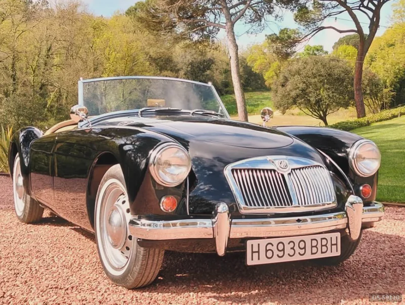 1957 MG A in Pineda de Mar 6