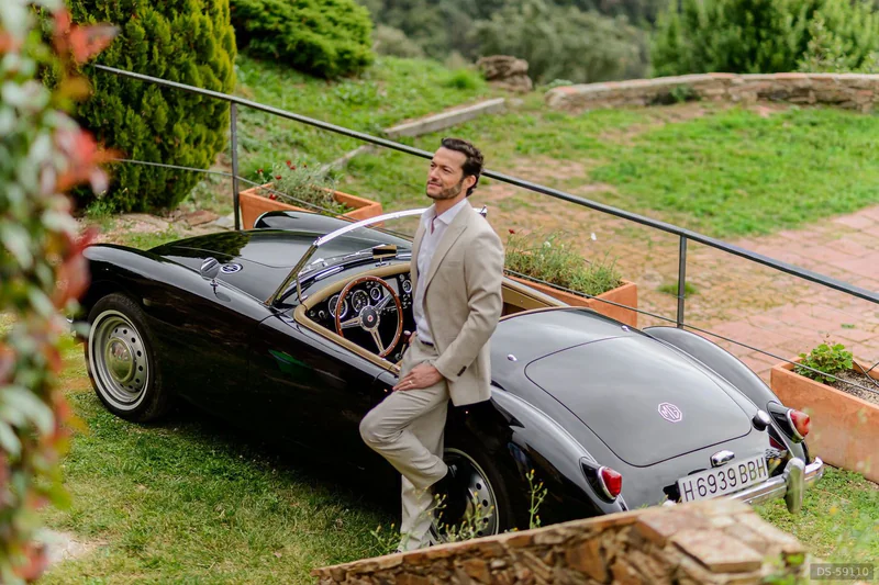 1957 MG A in Pineda de Mar 13