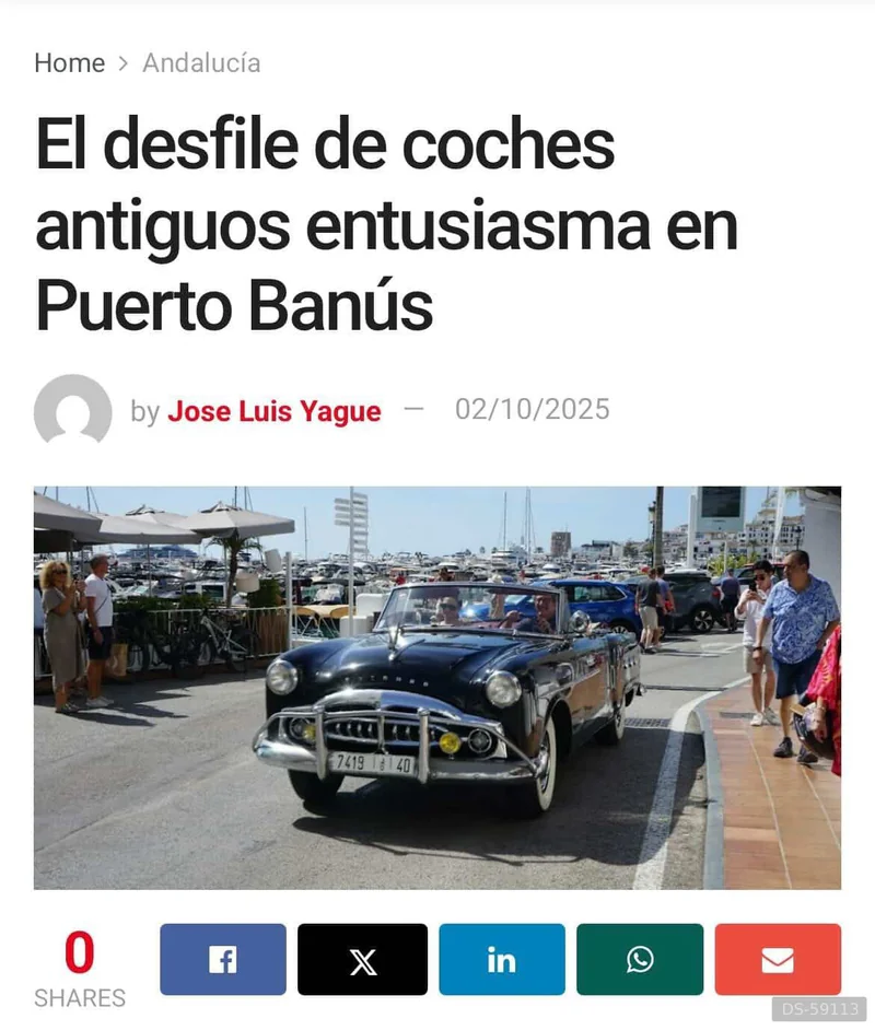 1951 Packard Cabrio in Marbella 9