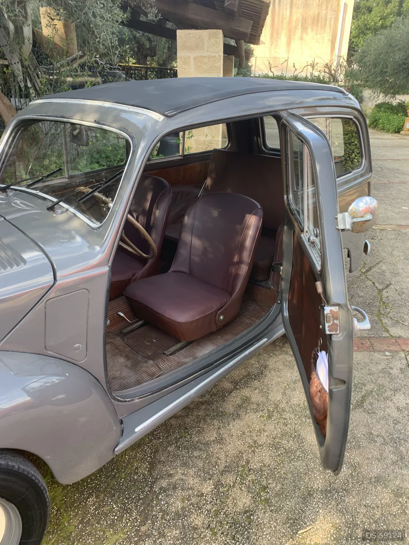 1952 Fiat 500 C Belvedere in Marsala 4