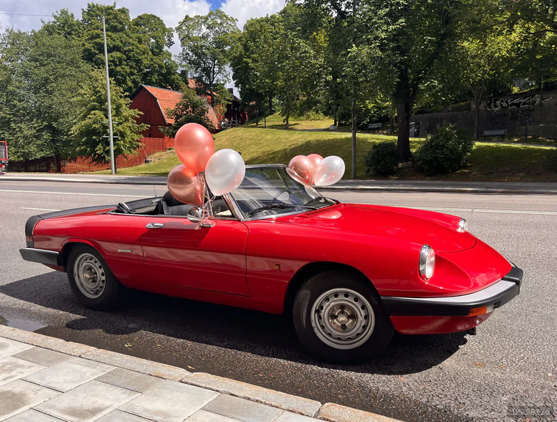 1989 Alfa Romeo Spider in Stockholm 2