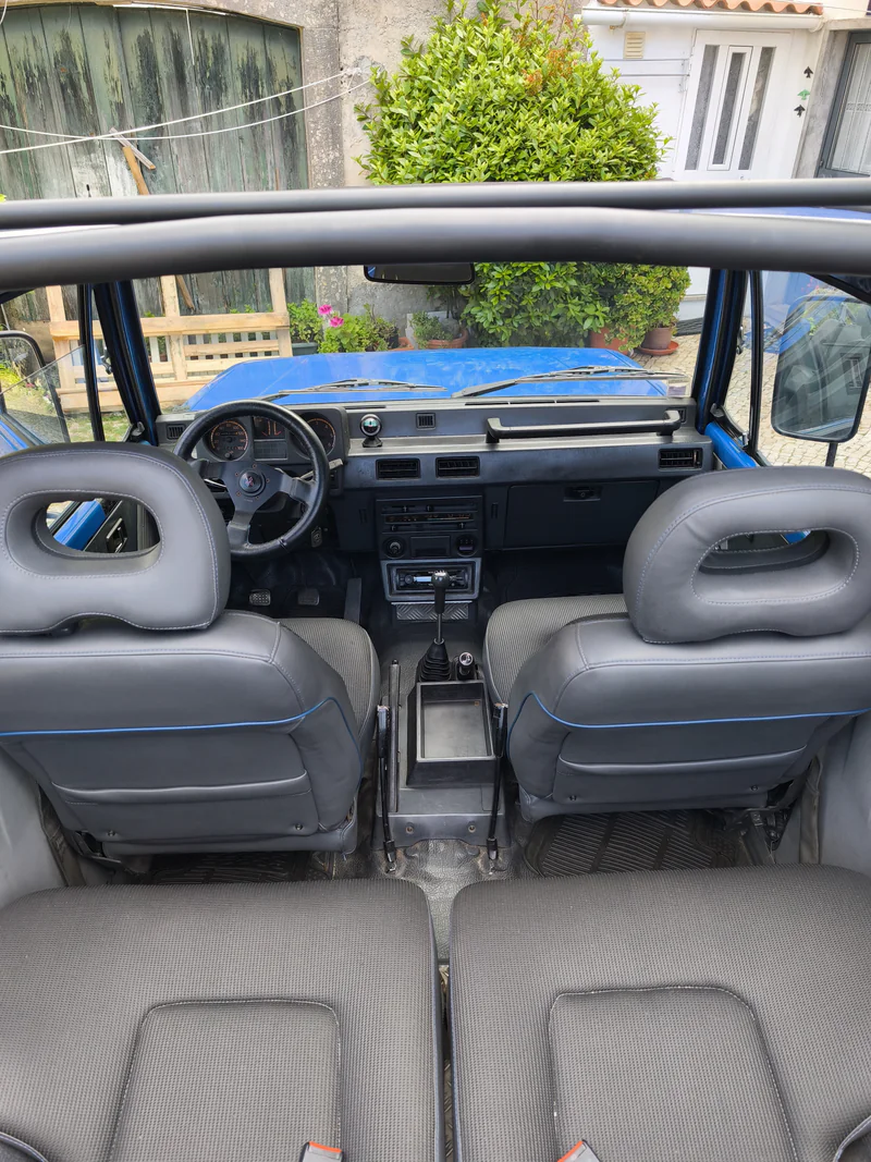 1987 Mitsubishi Pajero Canvas Top in Sintra 5