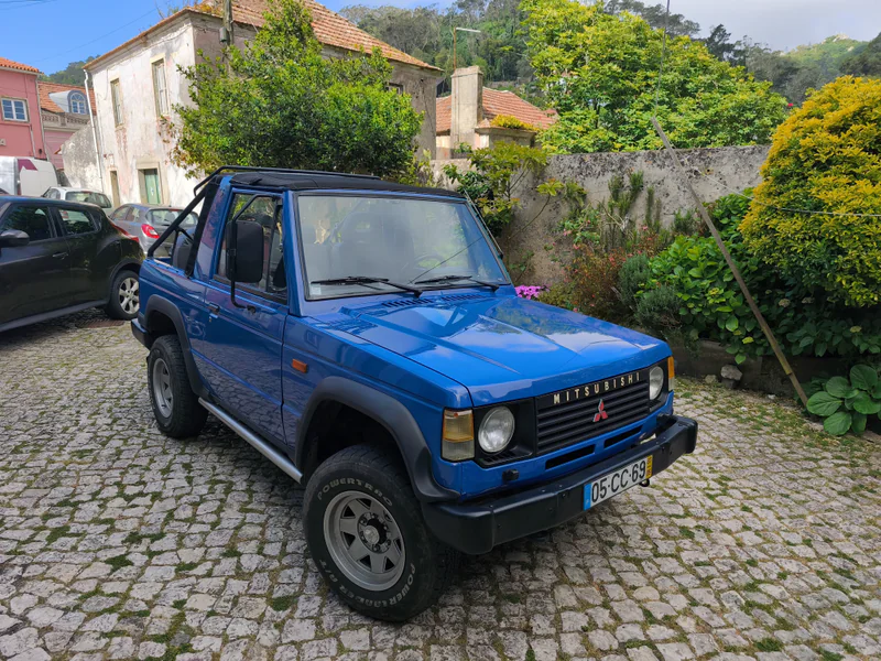 1987 Mitsubishi Pajero Canvas Top in Sintra 2