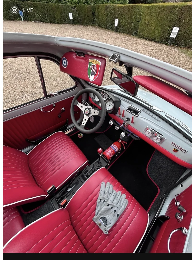 1971 Fiat Abarth 500 (650 cc) in Watford 4