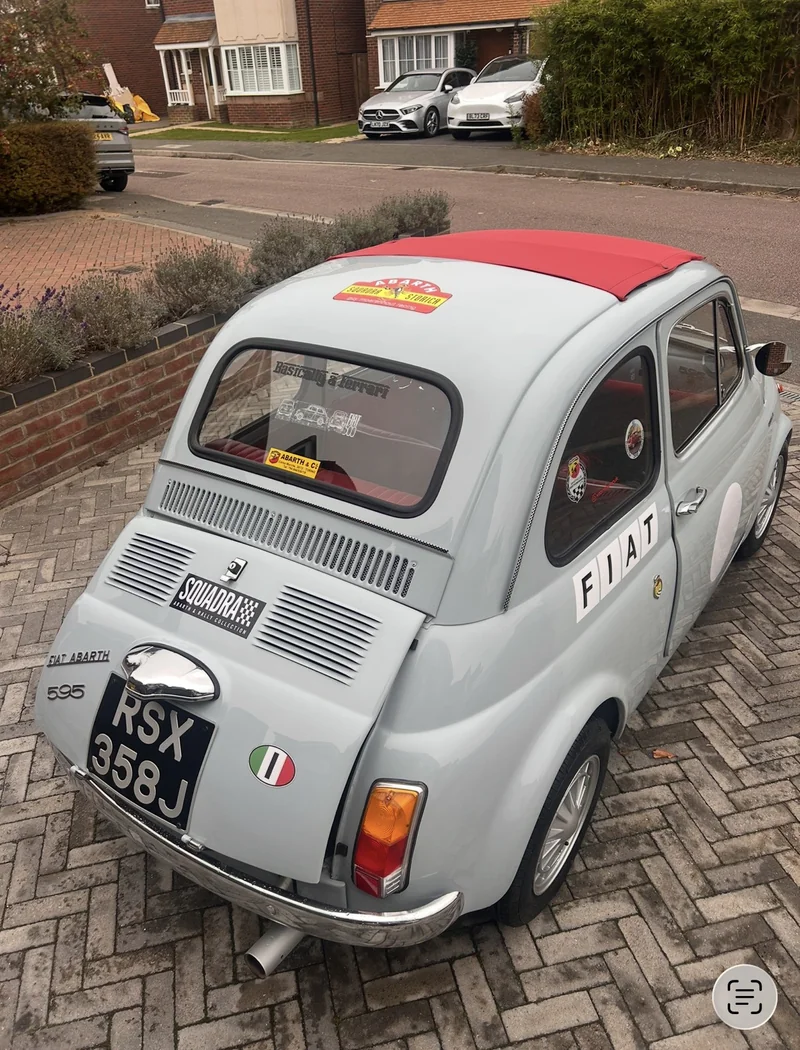 1971 Fiat Abarth 500 (650 cc) in Watford 2