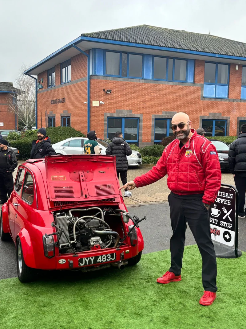 1979 Fiat Abarth 500 (800cc) in Watford 2
