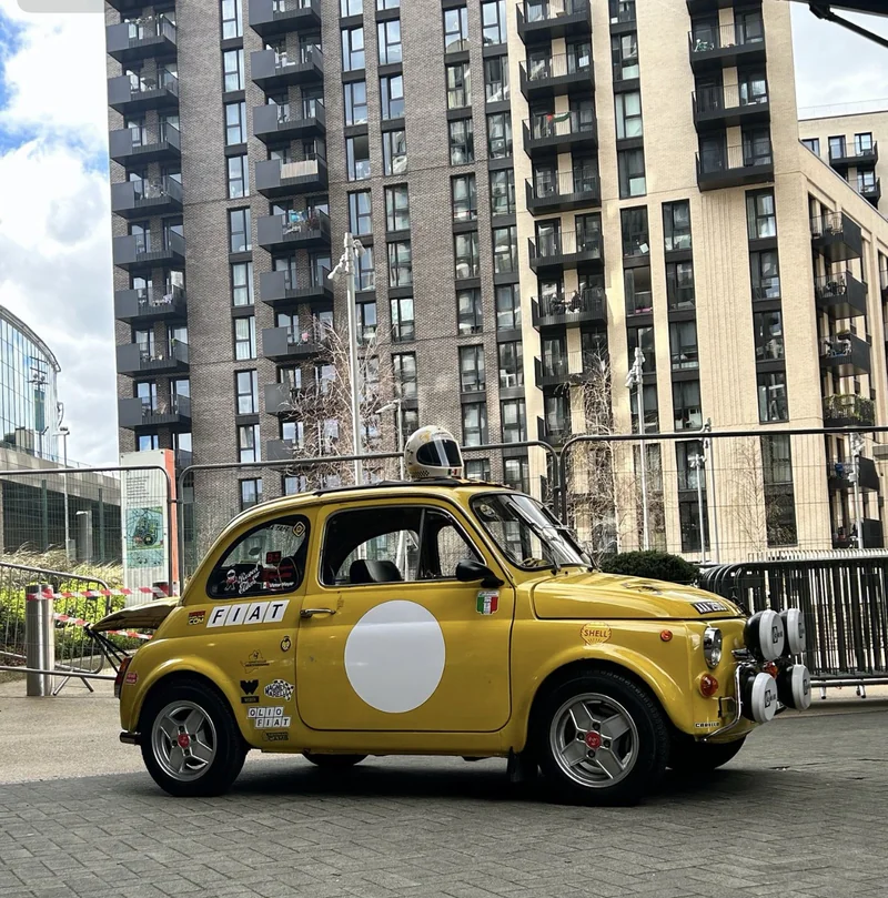 1970 Fiat Abarth 500 (695cc) in Watford 2